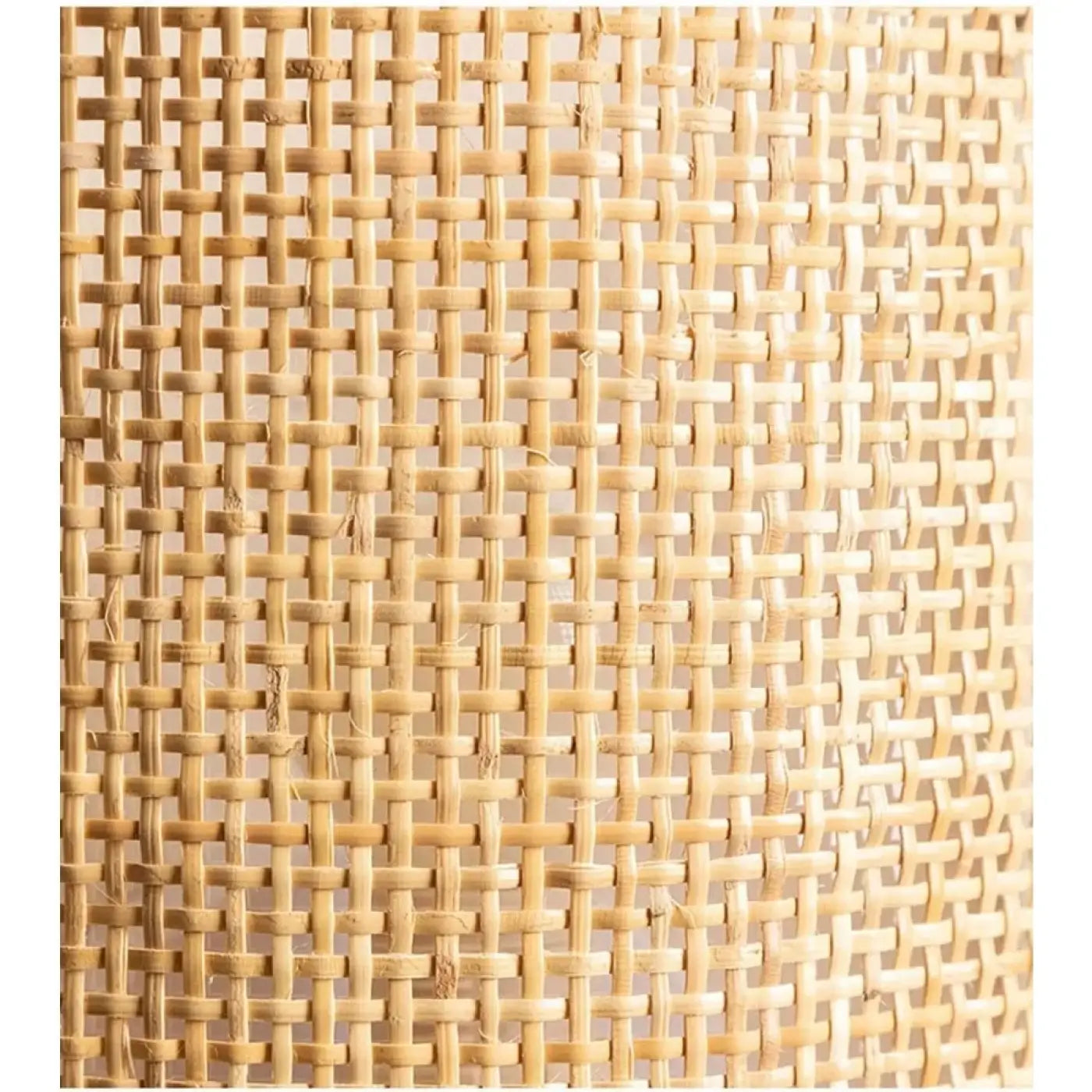 Applique murale LED en bambou courbé beige scandinave — vue 5