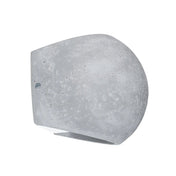 Applique murale LED en béton gris 2 lumières blanc chaud — vue 9