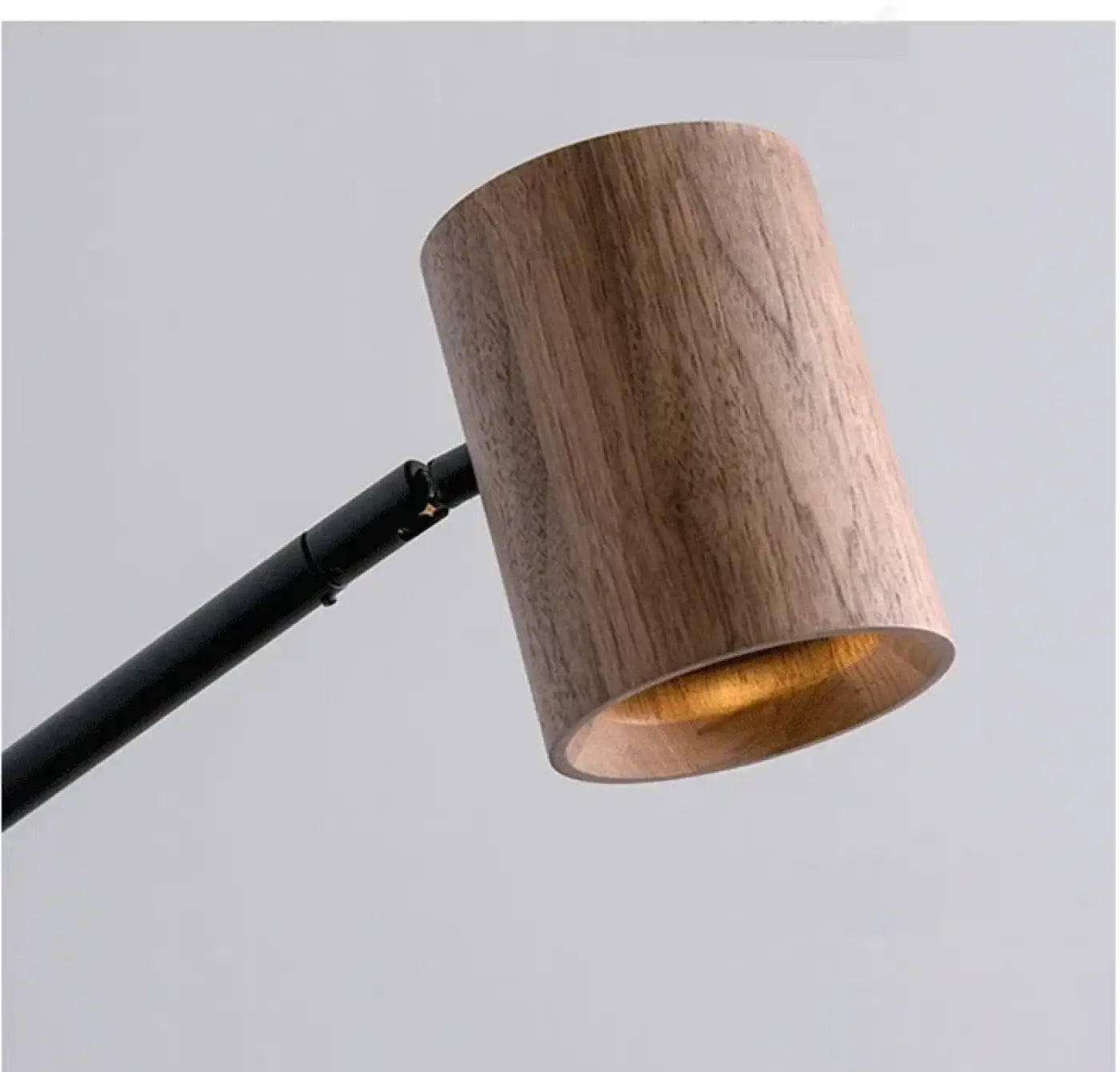 Applique murale LED en bois et métal design scandinave — vue 5