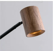 Applique murale LED en bois et métal design scandinave — vue 5