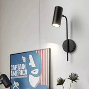 Applique murale LED en laiton doré et noir IP65 — vue 5