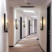 Applique murale LED en marbre blanc ou noir Art Déco — vue 3