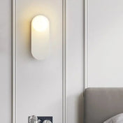 Applique murale LED en métal et verre à boule blanche — vue 4