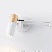 Applique murale LED en métal noir ou blanc compacte — vue 1