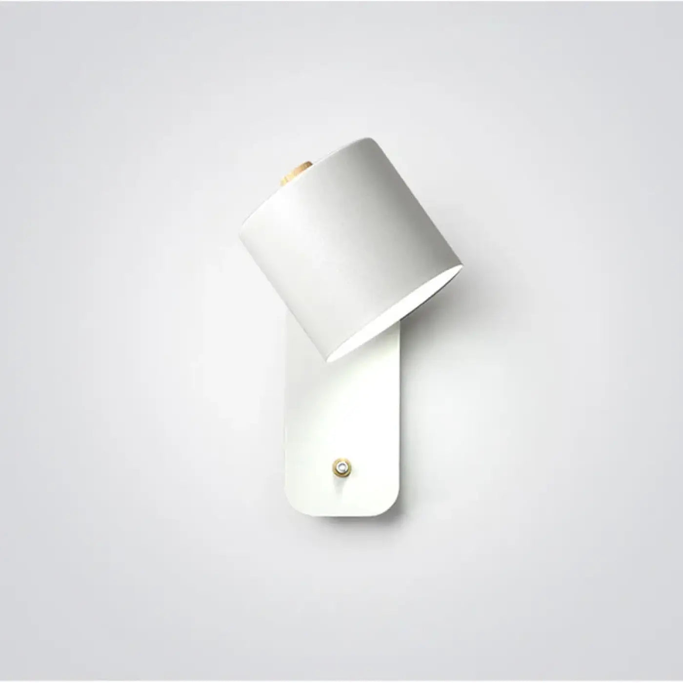 Applique murale LED en métal vert et gris minimaliste — vue 3