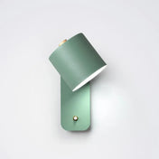 Applique murale LED en métal vert et gris minimaliste — vue 4