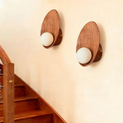Applique murale LED en résine et verre moderne minimaliste — vue 1