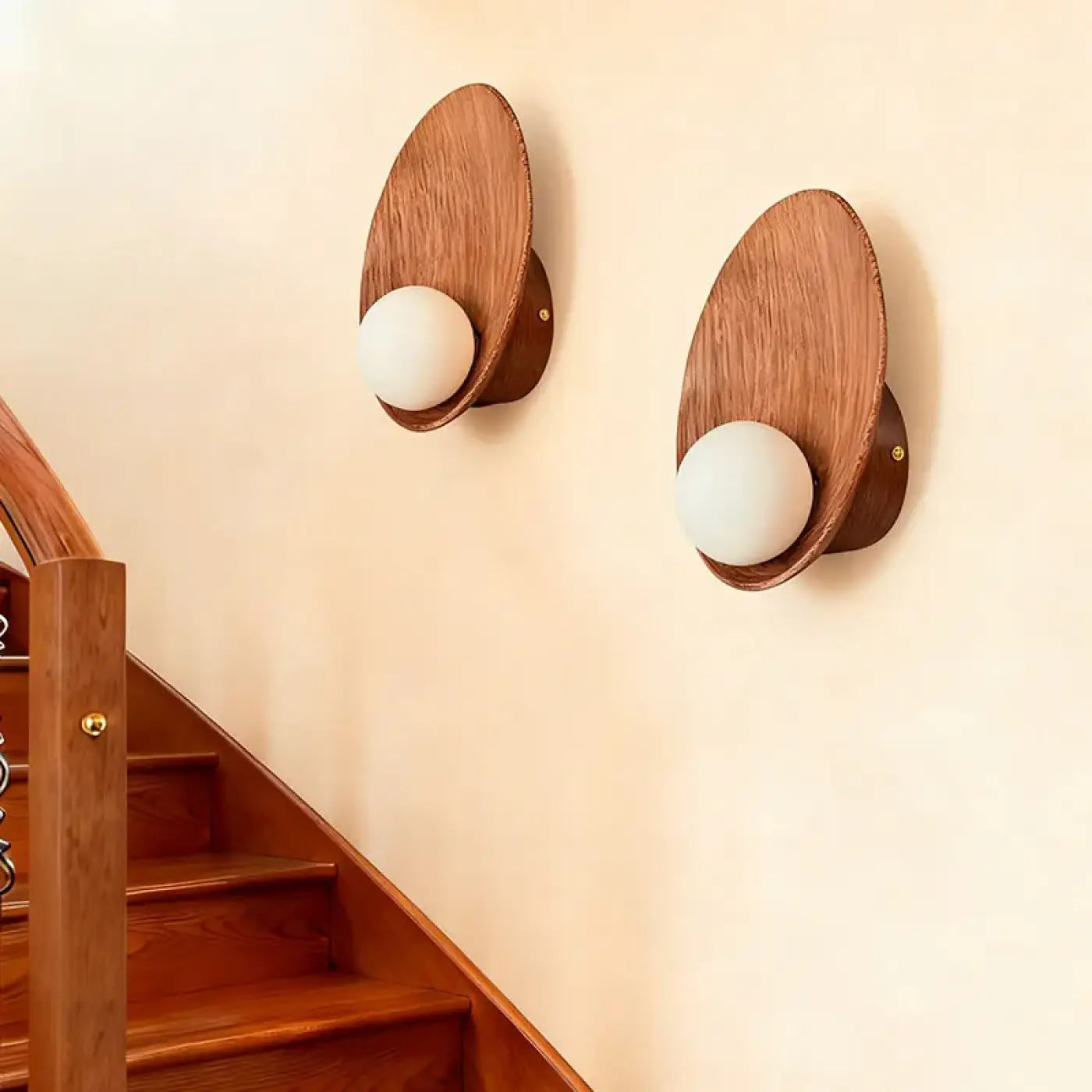 Applique murale LED en résine et verre moderne minimaliste — vue 1