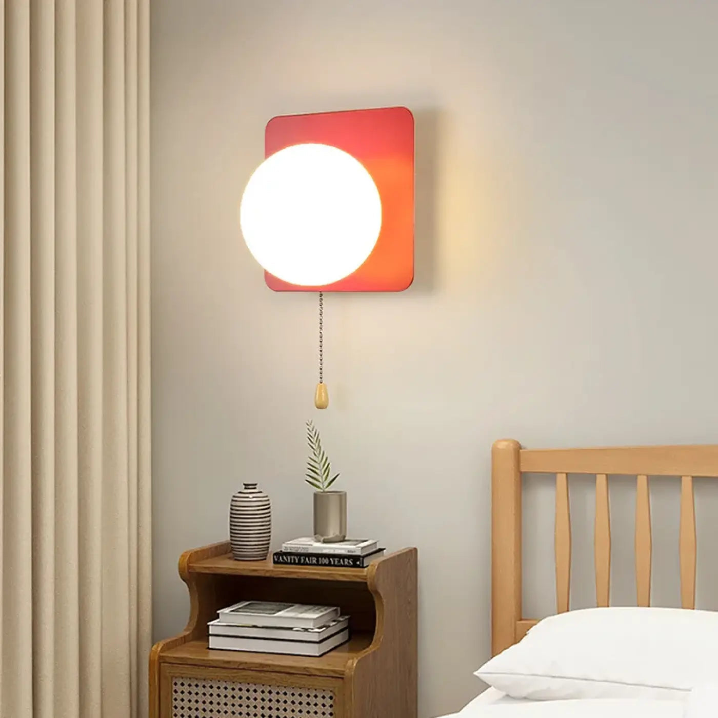 Applique murale LED géométrique aluminium et acrylique — vue 9