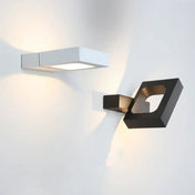 Applique murale LED géométrique compacte en aluminium — vue 2