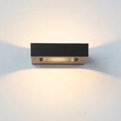 Applique murale LED géométrique compacte en aluminium — vue 3