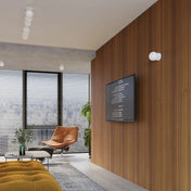 Applique murale LED globe en verre blanc design moderne — vue 8