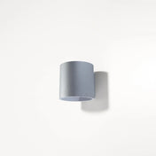 Applique murale LED grise G9 aluminium blanc froid 4000K — vue 2