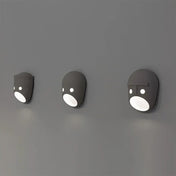 Applique murale LED grise IP65 en métal et acrylique — vue 11