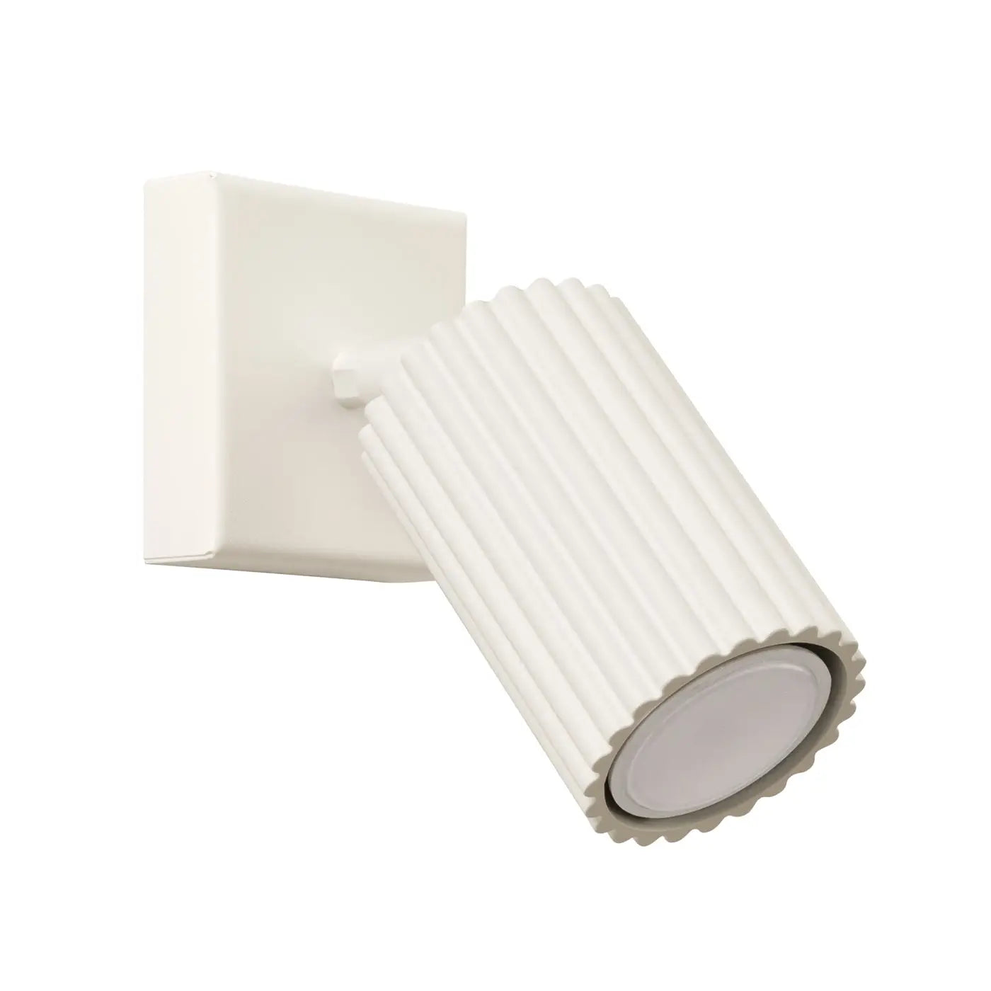 Applique murale LED GU10 en aluminium beige style épuré — vue 3