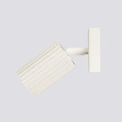 Applique murale LED GU10 en aluminium beige style épuré — vue 4