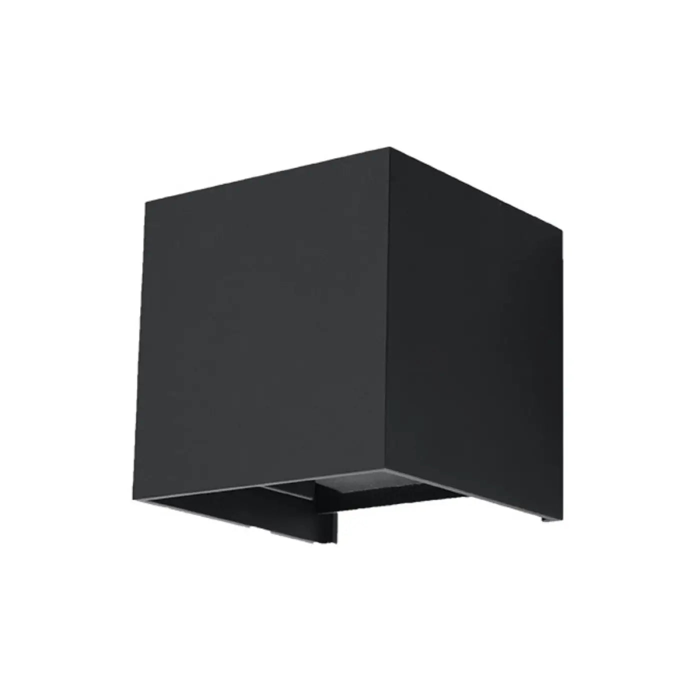 Applique murale LED intégrée aluminium noir IP54 — vue 7