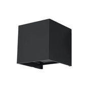 Applique murale LED intégrée aluminium noir IP54 — vue 7