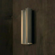 Applique murale LED linéaire argentée ou noire design — vue 2