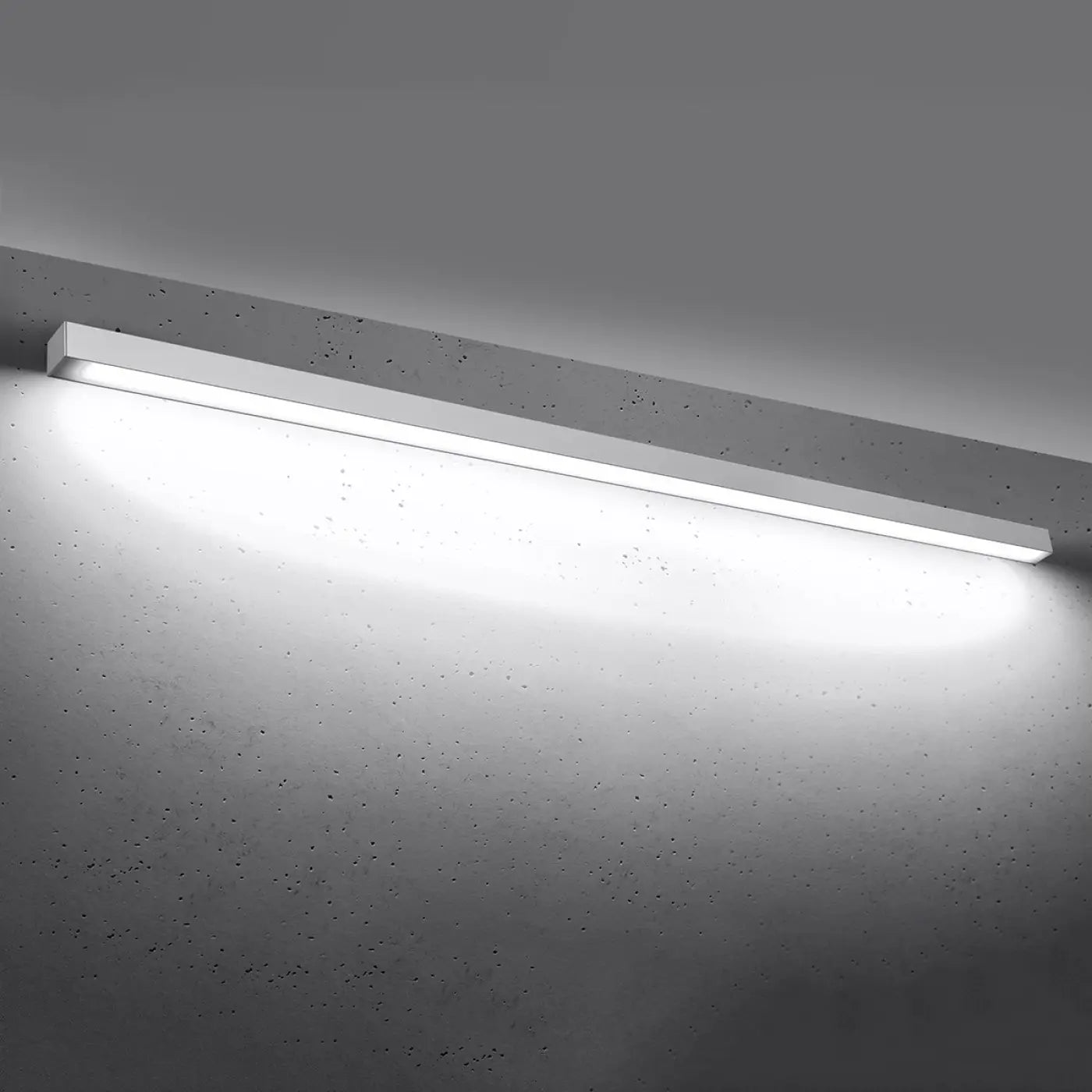 Applique murale LED linéaire blanc cassé minimaliste — vue 2