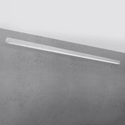 Applique murale LED linéaire gris béton minimaliste — vue 1