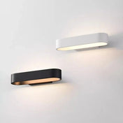 Applique murale LED linéaire métal noir ou blanc 12W — vue 2