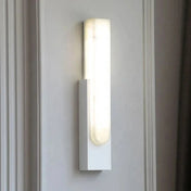Applique murale LED linéaire noire blanche ou dorée — vue 5