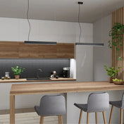 Applique murale LED linéaire noire en aluminium — vue 12