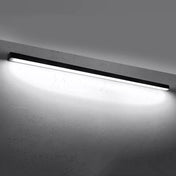 Applique murale LED linéaire noire en aluminium — vue 2