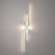 Applique murale LED linéaire noire et blanche — vue 10