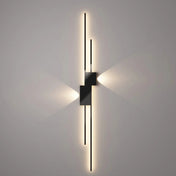 Applique murale LED linéaire noire et blanche — vue 24