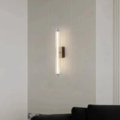 Applique murale LED linéaire noire moderne trois tailles — vue 4