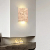 Applique murale LED marbre beige et métal vintage 10 W — vue 2