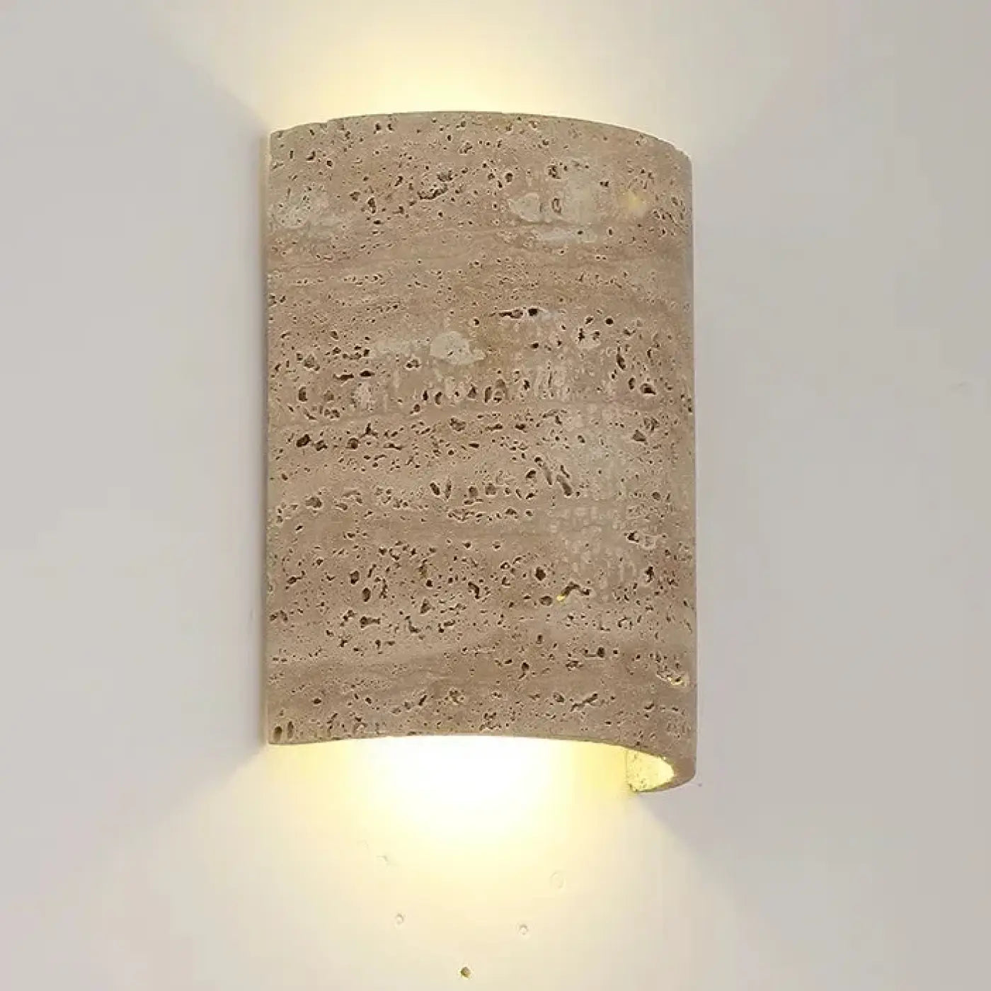 Applique murale LED marbre beige et métal vintage 10 W — vue 5