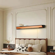 Applique murale LED marron horizontale pour tête de lit — vue 3