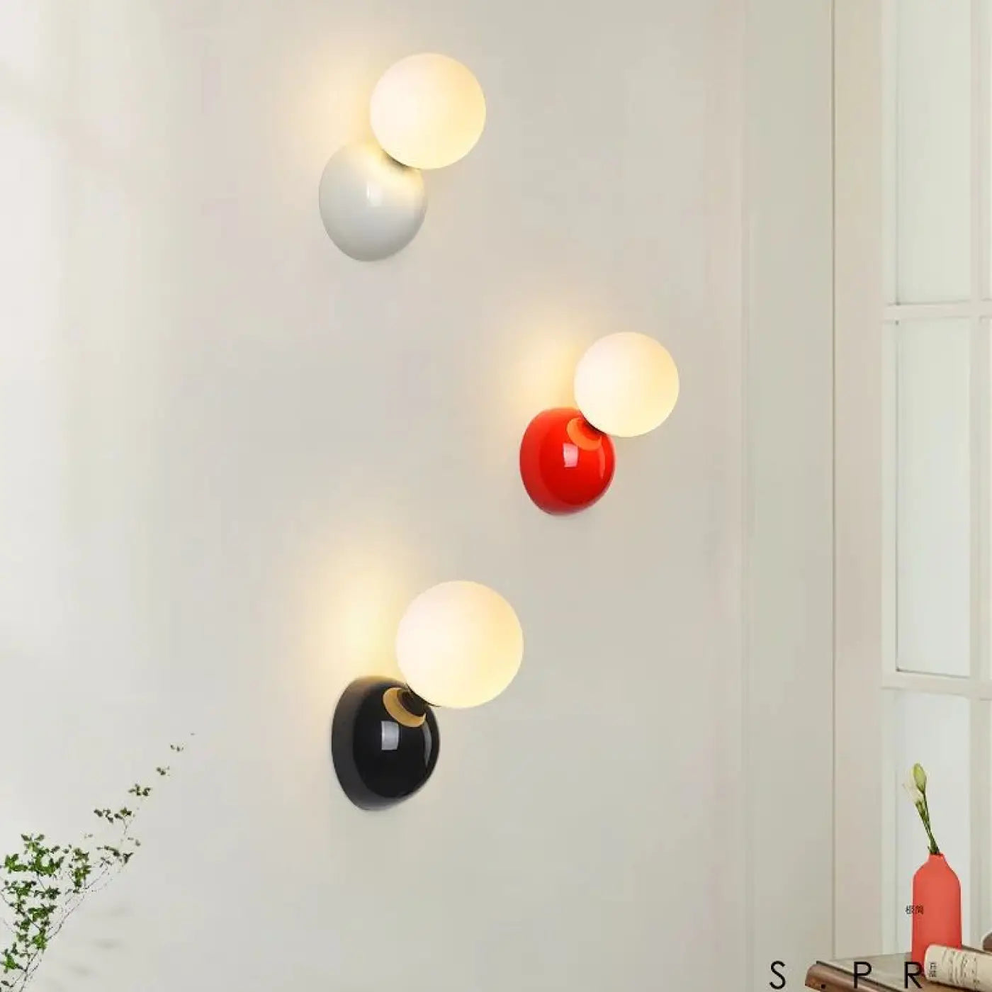 Applique murale LED métal et acrylique à intensité réglable — vue 3