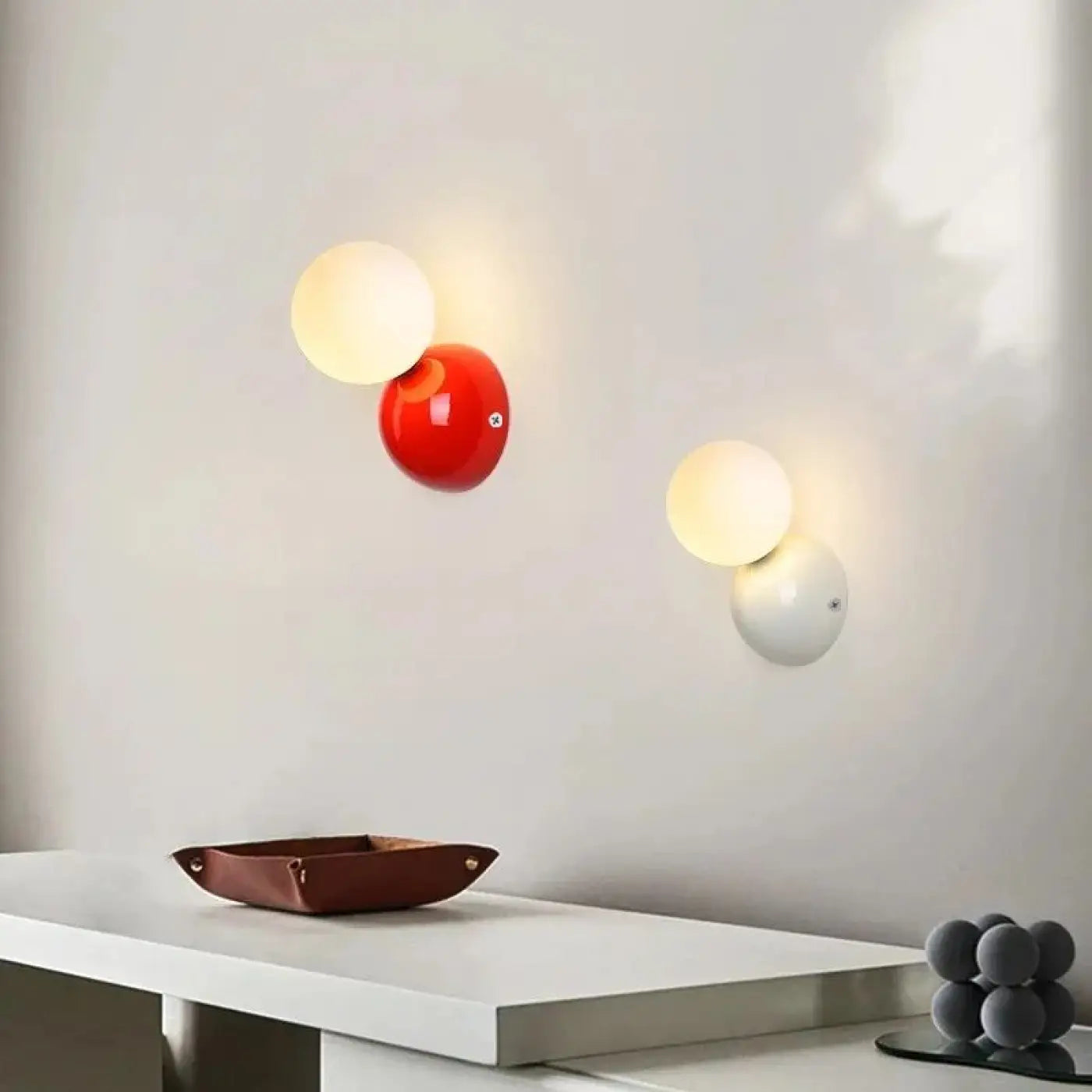 Applique murale LED métal et acrylique à intensité réglable — vue 4