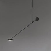 Applique murale LED métal noir 9 W design minimaliste — vue 3