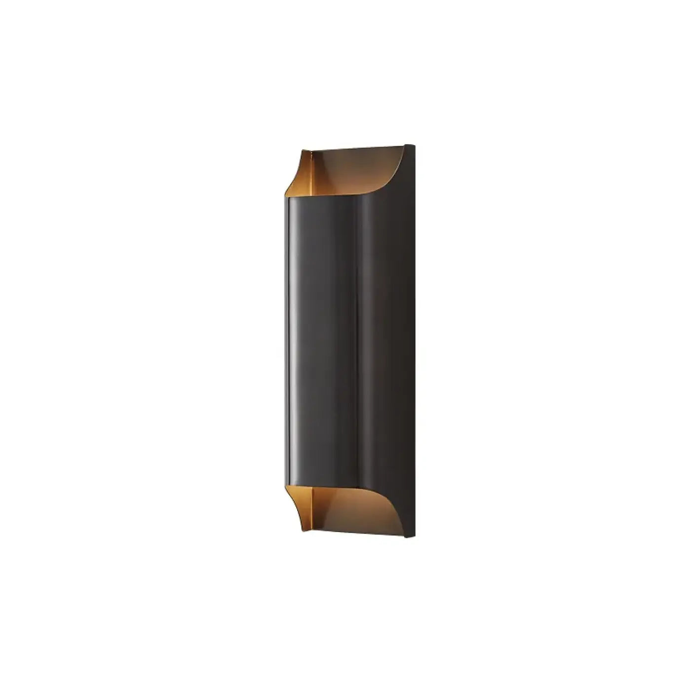 Applique murale LED métal noir et doré double éclairage — vue 5