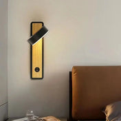 Applique murale LED minimaliste en aluminium noir et blanc — vue 3