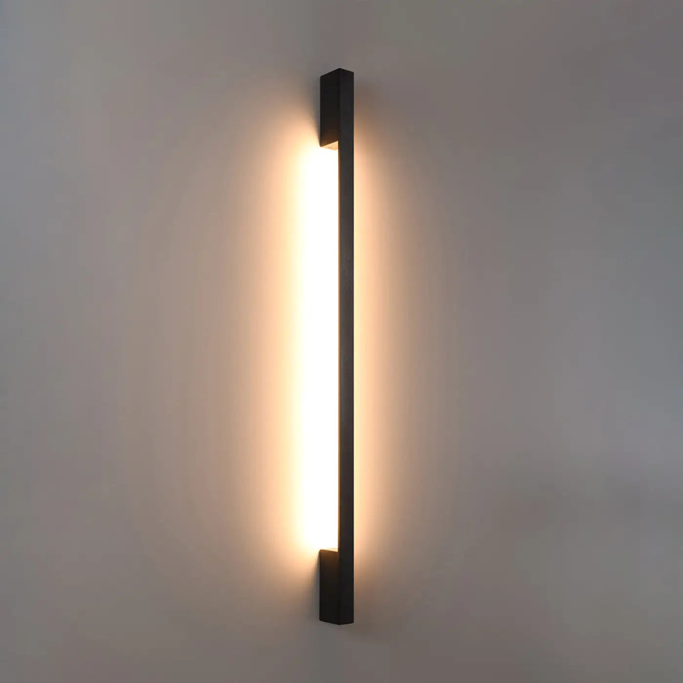 Applique murale LED noire 3000K en aluminium — vue 7