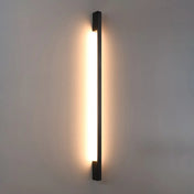 Applique murale LED noire aluminium verticale — vue 6