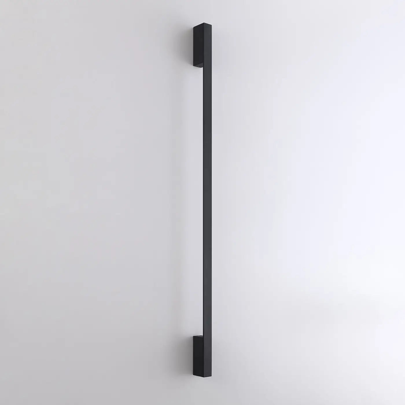 Applique murale LED noire aluminium verticale — vue 7