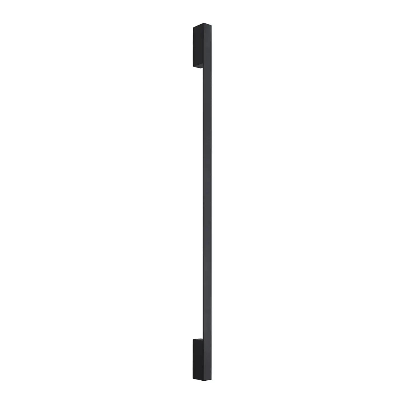 Applique murale LED noire aluminium verticale — vue 9
