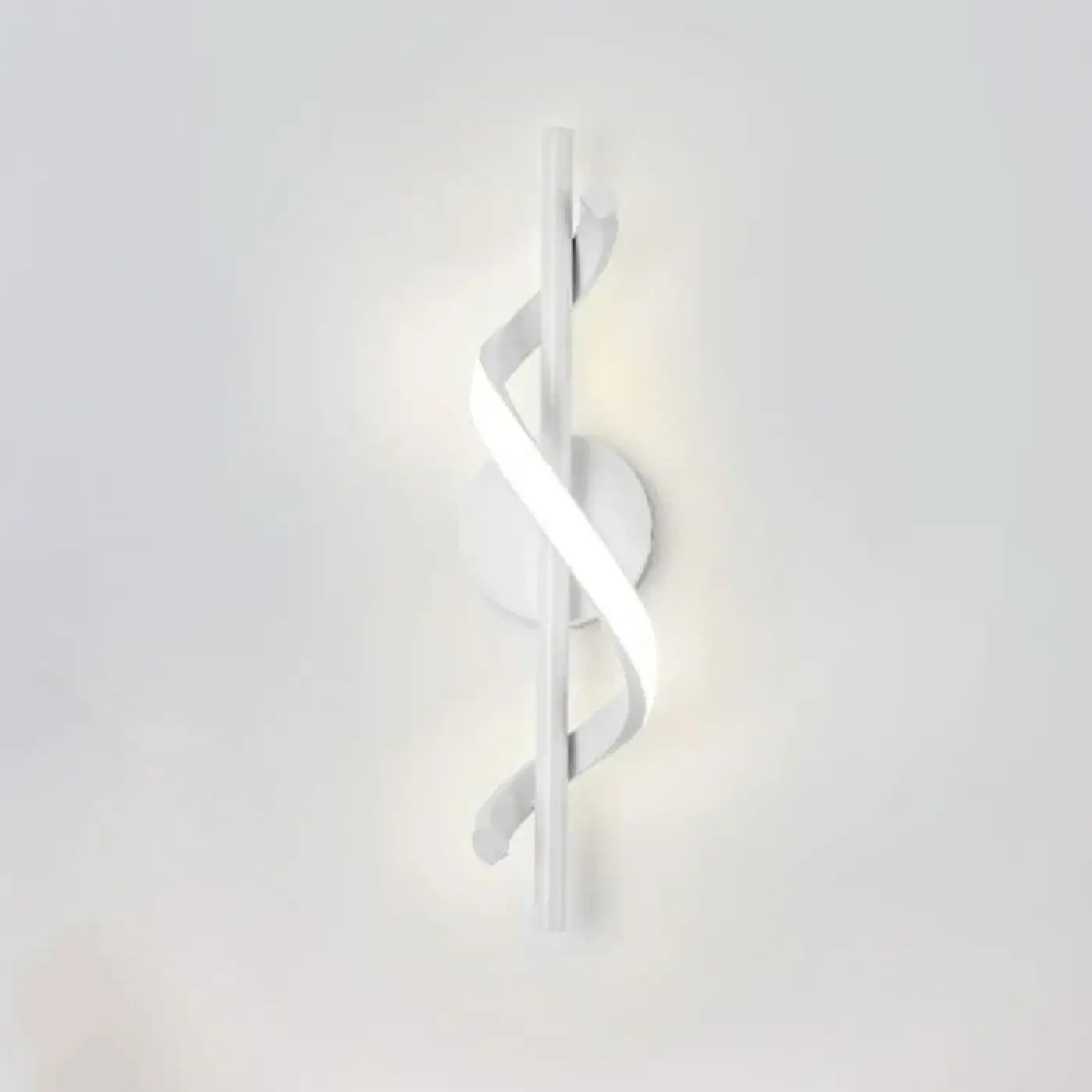 Applique murale LED noire et blanche 12 W en aluminium — vue 2