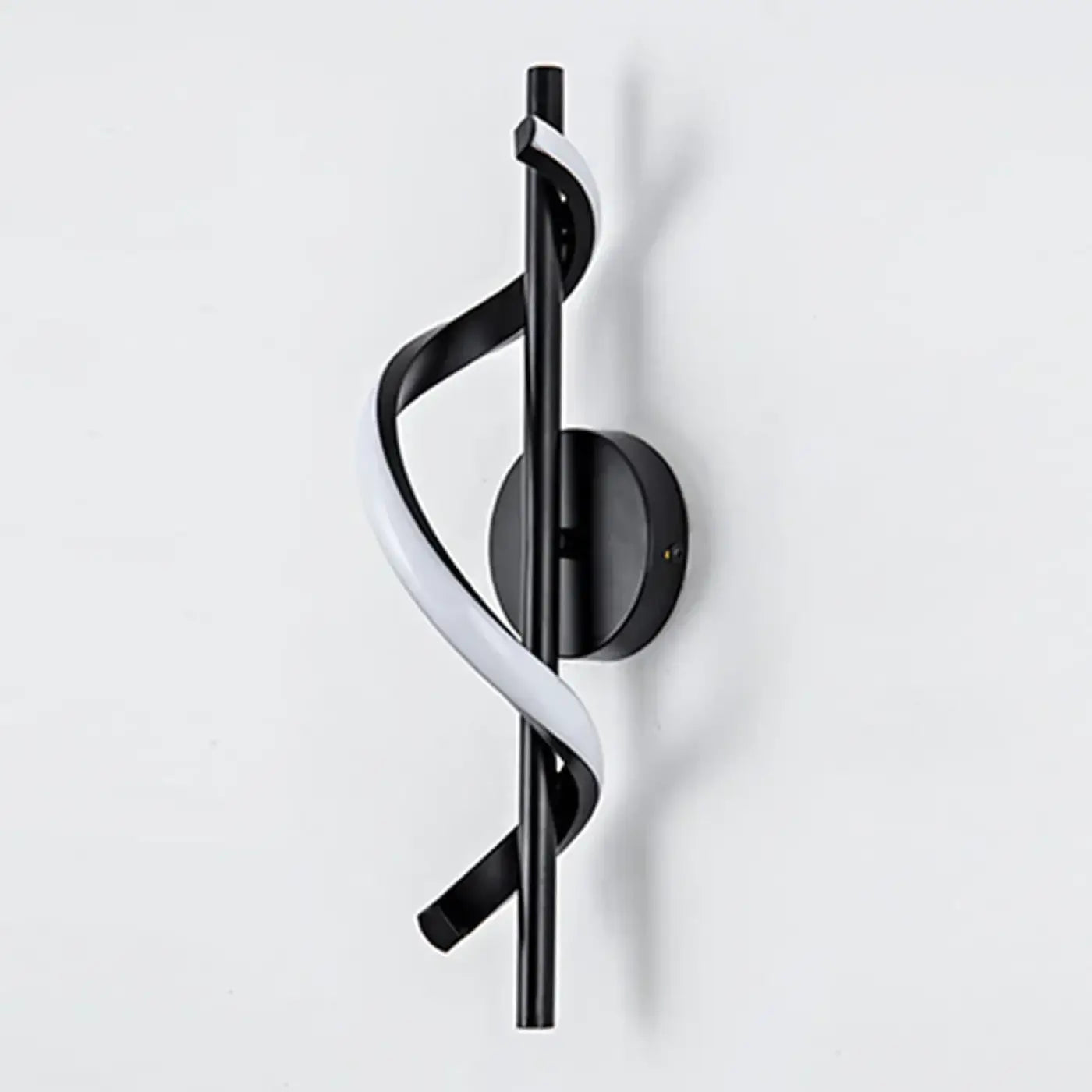 Applique murale LED noire et blanche 12 W en aluminium — vue 3