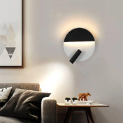 Applique murale LED noire et blanche à 3 lumières — vue 4