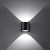 Applique murale LED noire G9 aluminium blanc froid 4000K — vue 1