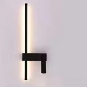 Applique murale LED noire linéaire minimaliste — vue 5