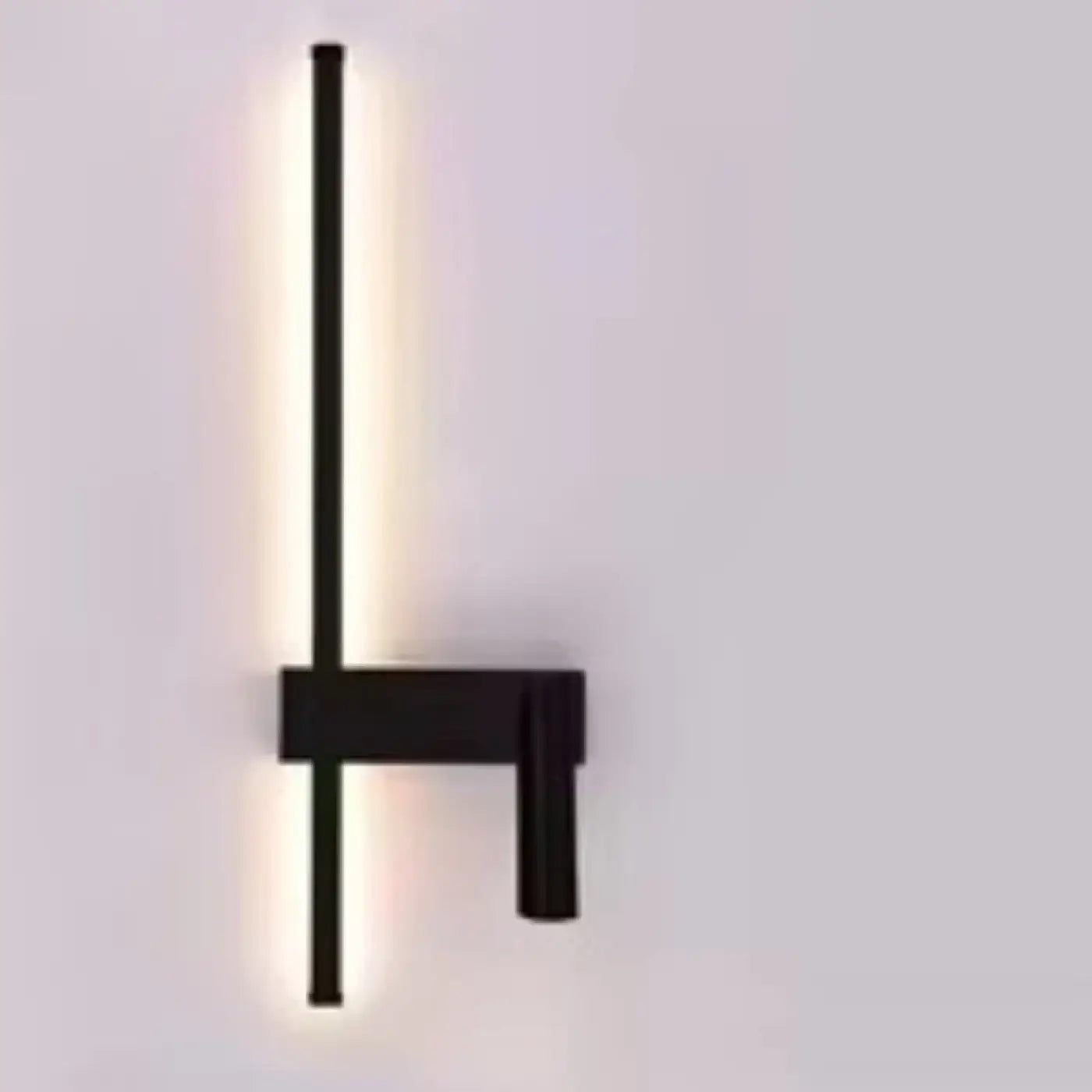 Applique murale LED noire linéaire minimaliste — vue 6